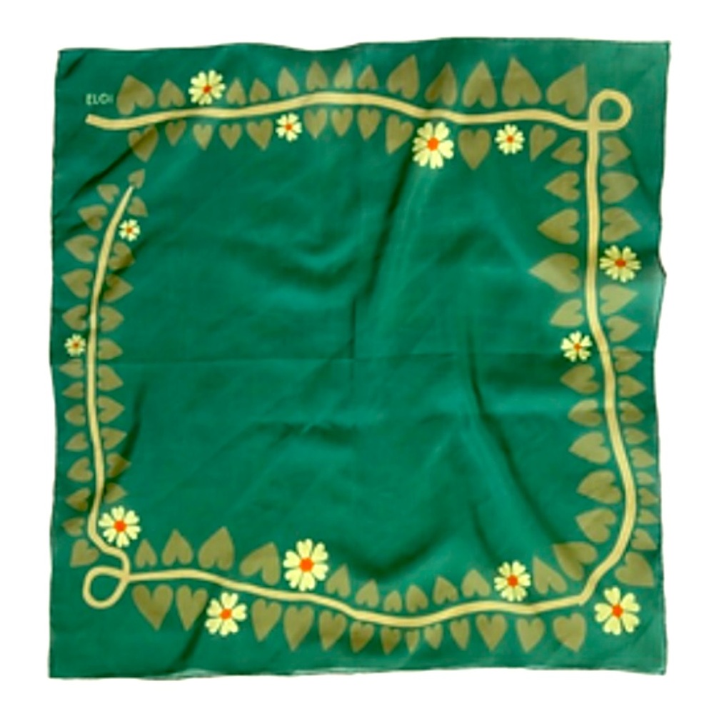 Eloi Ophelia silk blend scarf handmade